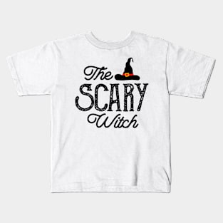 The Scarry Witch Vol.1 Matching Halloween Kids T-Shirt